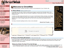 Tablet Screenshot of christweb.com
